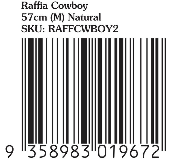 Raffia Cowboy