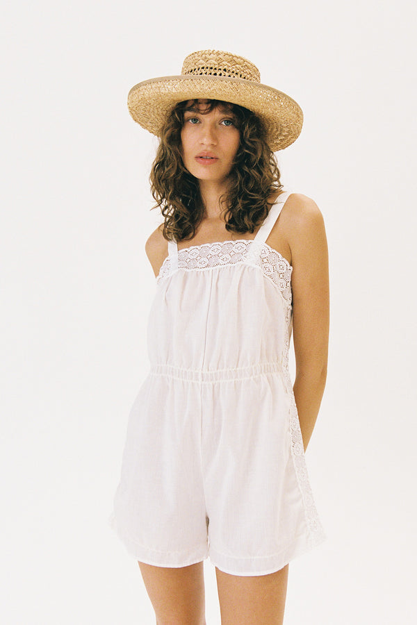 Lawson Boater - Raffia