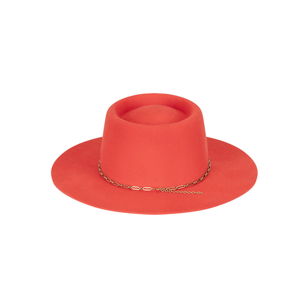 Melrose Boater - Flame