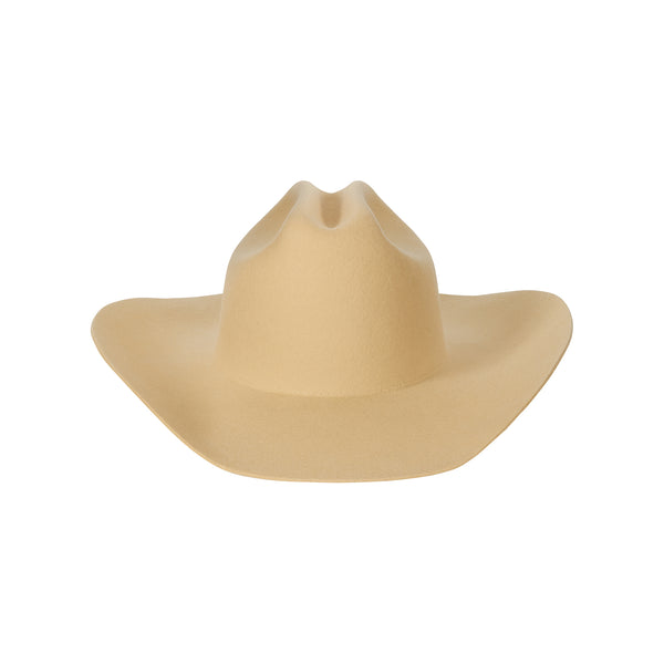 Ryder Cowboy hat in buttery yellow, made from 100% Australian wool felt