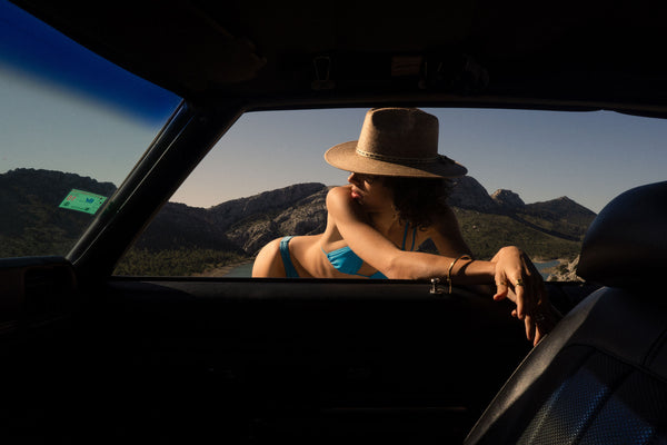 Palmero Fedora - Sepia