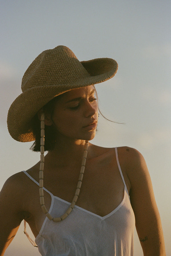 Raffia Cowboy - Pineapple