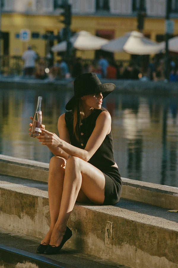 Holiday Bucket - Black Canvas