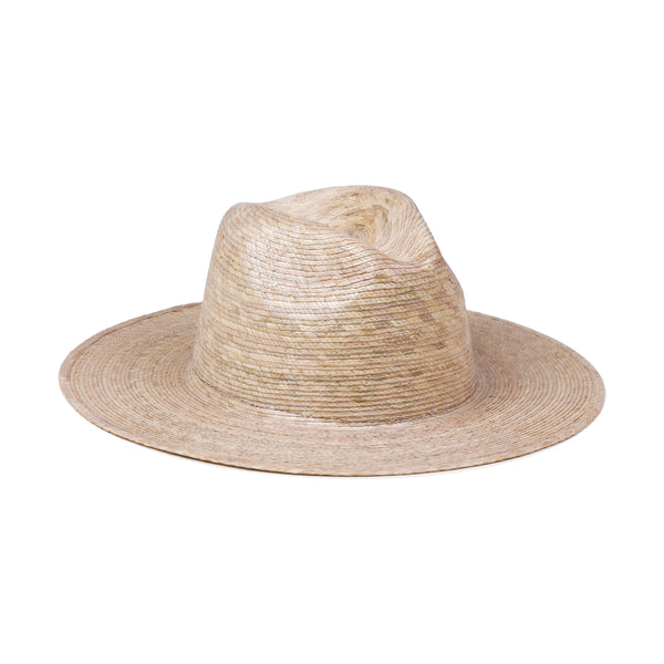 Palma Fedora hat in natural color.