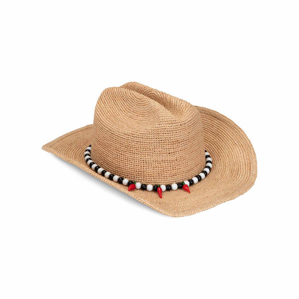 Raffia Cowboy Chilli - Natural