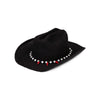 Raffia Cowboy Chilli - Noir