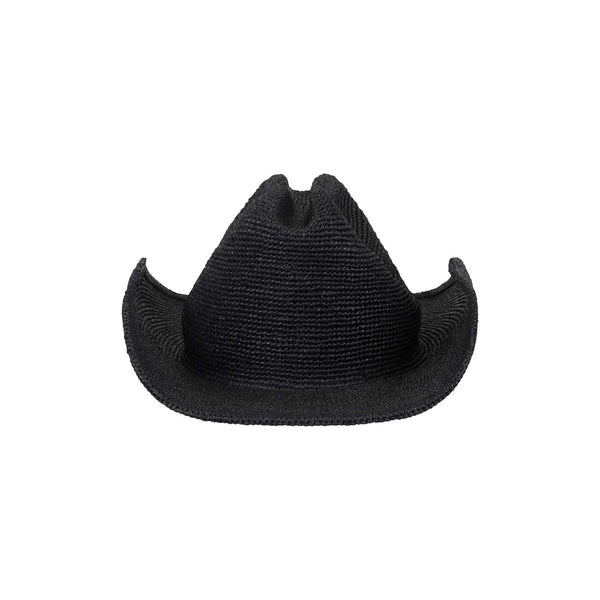 Raffia Cowboy - Noir