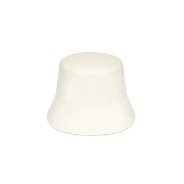 Coast Bucket - Cream Cotton Bucket Hat with downturned brim