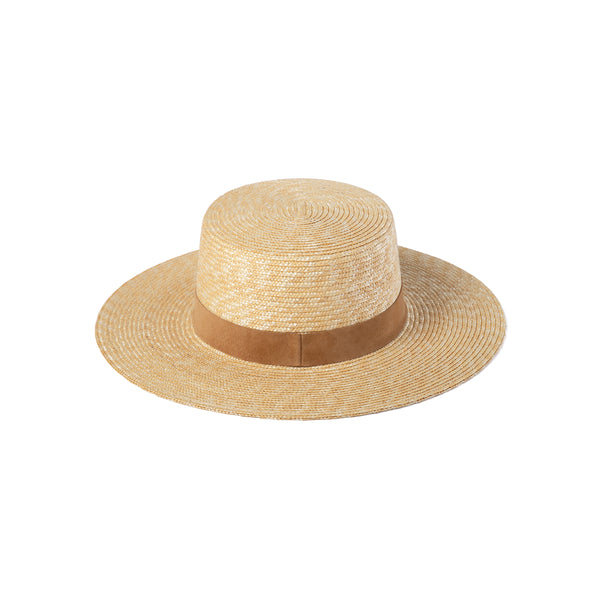 The Spencer Boater - Suede